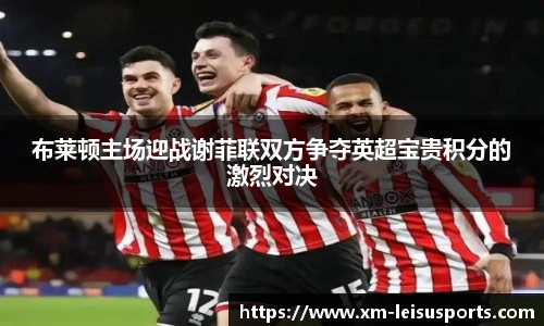 布莱顿主场迎战谢菲联双方争夺英超宝贵积分的激烈对决